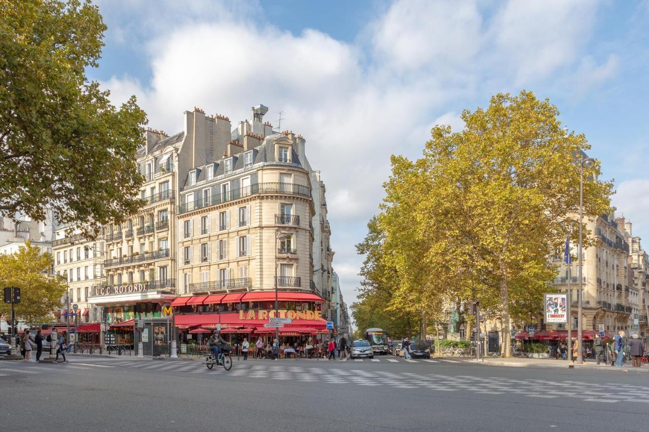Raspail Cozy Flat Paris Bagian luar foto